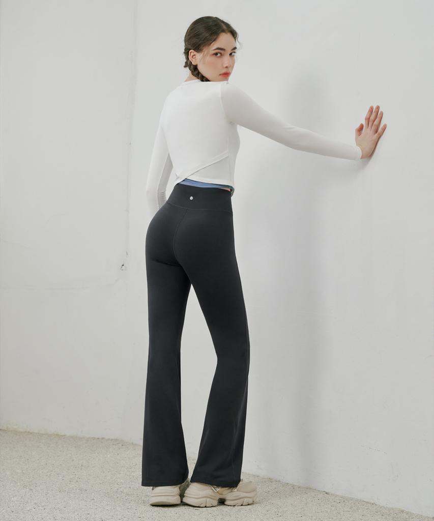 Skullpig Soft Perfect Fit Bootcut Pants Dark Charcoal (Basic/Long)