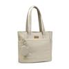Large Capacity Shoulder Bag Solid Color Tote Bag Student Handbag