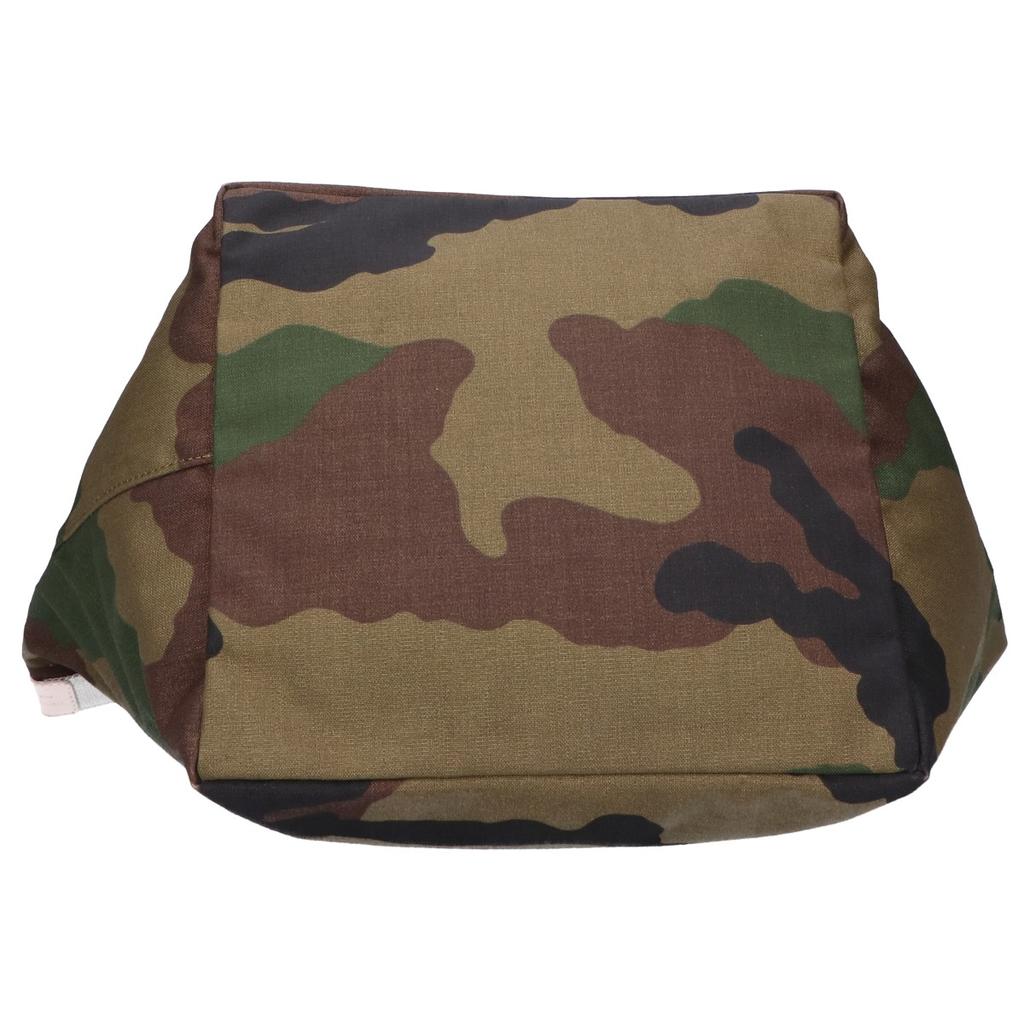 Herve Chapelier 725W Dragee Tug Boat Shape Tote Bag L Camouflage X SilverUsed