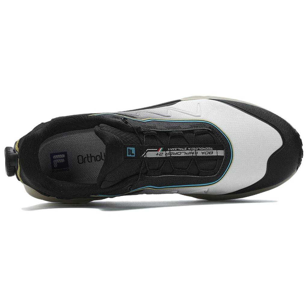 FILA Boa Explorer 2 Comfortable Versatile Durable Low-Top Outdoor Functional Shoes Men Shoes Black A12M441211FLG