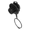 23.9mm Black Plastic Inflatable Fishing Boat Replacement Air Valve