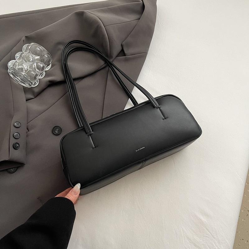 

Новый нишевый балетный стиль простая сумка-багет с бантом универсальная высококлассная сумка на плечо женская