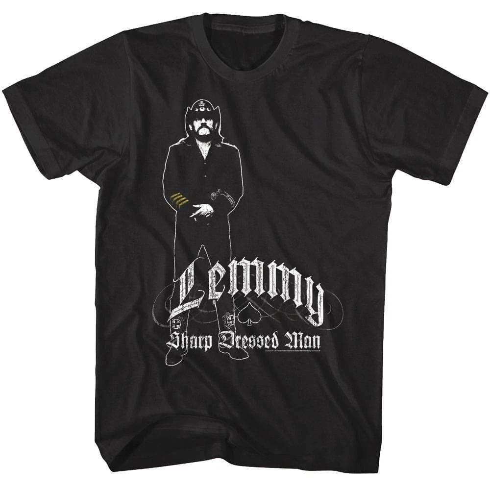 Lemmy Sharp Dressed Man Men s T Shirt 2XL