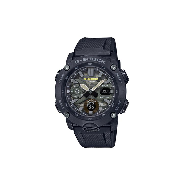 CASIO Men Watch GA-2000SU-1APR Black Strap