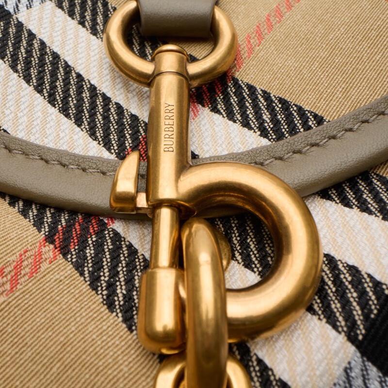 Burberry Mini B-Buckle Messenger Shoulder Bag