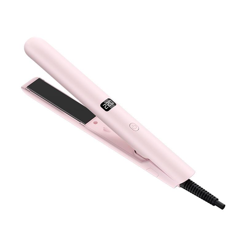 Dual-Use Mini Portable Hair Straightener & Curler for Bangs