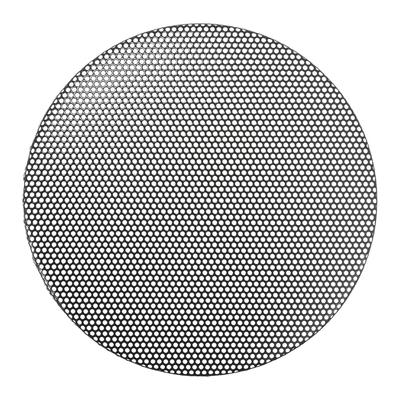 ACROPIX Universal 4.5" Speaker Grille Mesh for Audio Subwoofer 120x6.5mm Frameless Black - 1 Pack