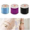 1 Roll 0.8MM Elastic Thread Strong Stretchy Flat Design Elastic Line Beaded Rope Jewelry Accessories for Adults