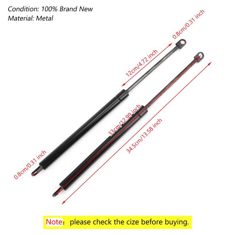 Areyourshop For Suzuki Burgman 400 AN400 2007-2016 AN 400 345mm Gas Pillar Seat Regulator Shock Lift Strut Motorcycle Metal Part