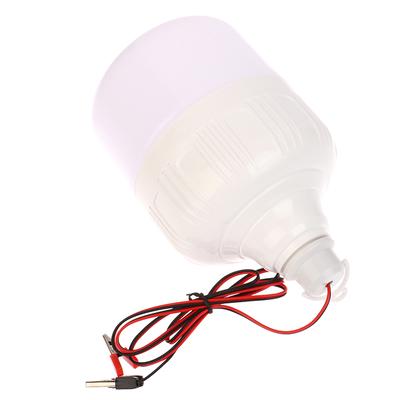 50W 12V Portable Clamp Lamp Emergency Lights Rechargeable Led Lantern Outdoor Tent Lamp Bbq Fishing Camping Lighting Bulb