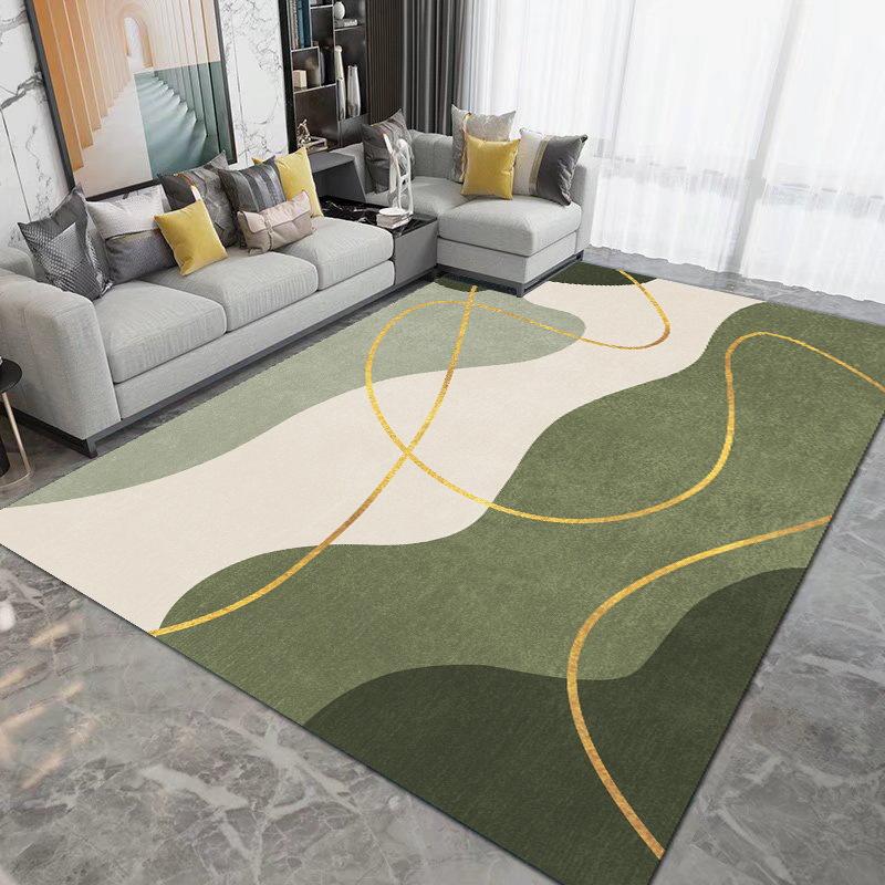 Nordic Style Living Room Carpet Resistant To Dirt and Easy To Maintain Household Anti Slip Carpet