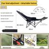 Portable Folding Office, Camping, and Beach Recliner Chair