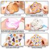 Heat-resistant Cup Mat Fruit/Animals Mosaic Coasters Handmade DIY Bamboo Mica Pad Creation Handicraft
