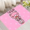 Kawaii G-Gloomy Bears Printed Carpet Non-slip Multi Function carpet Living Room Rug Entrance Floor mat Home Kitchen Hallway Deco