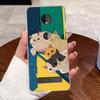 Hülle Für Motorola Moto Z4 Play Hülle Ästhetisch Mode Niedliche Katze Astronaut Weiches Silikon Schutzhülle Transparente Handyhülle