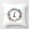 Personalized letter printed pattern pillowcase for home bedroom living room sofa decoration throw pillow pillowcase