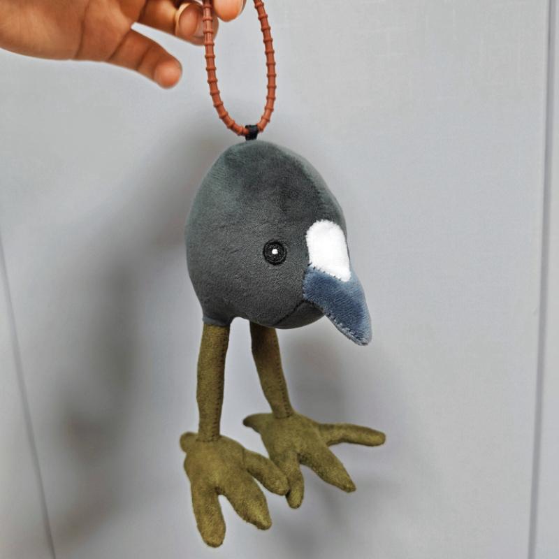 16/40Cm Australische Paarse Watervogel Bigfoot Vogel Pluche Speelgoed Lelijk En Schattig Geabstraheerd Als Pop Zacht Knuffeldier Rugzak Decoratie