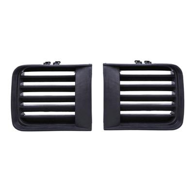 Schwarz Links Rechts Front Hood Nebel Licht Unteren Grill Grille Abdeckung Für 1999-2004 622572W100, 622562W100