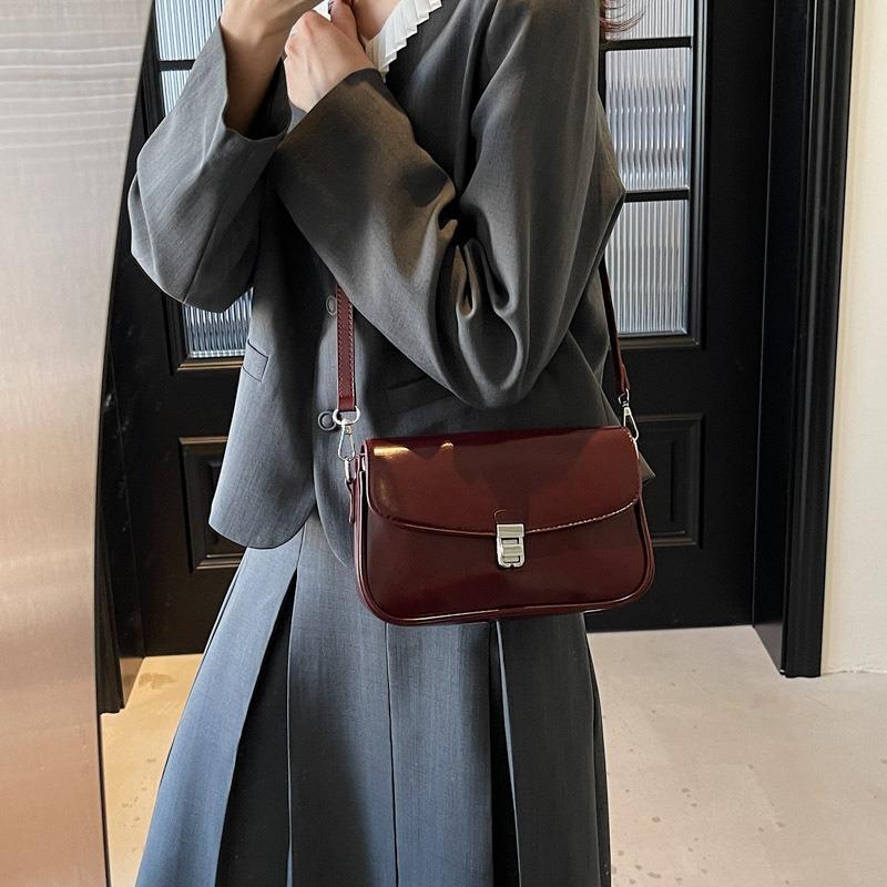 Fashion Versatile Small Square Bag Spring New High-end Simple Casual Shoulder Bag Trendy Messenger Bag