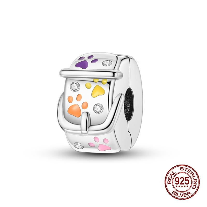 Brand New Copper Metal Color Rainbow Horse Colorful Wing Charm Bead Components Bead Components Compatible With 3mm Authentic Original Bracelets Do It