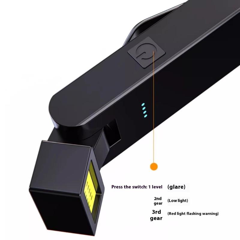 1 Set Super Bright Led Light Home Magnetic Rechargeable Cob Flashlight For Emergency Night Work Camping Car Accessories