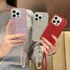 Creative Rhinestone Shiny Mobile Phone Case for Apple 17 Promax Lanyard with High-end Diamonds for IPhone 16 Female Model