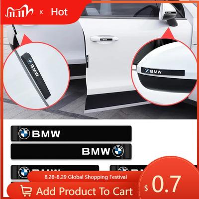 Autoaufkleber Für BMW 6 Stück Gummi Anti-Kollisionsleiste Auto Tür Rückspiegel Schutzaufkleber Für BMW 4er Serie F32 F33 F36 M4
