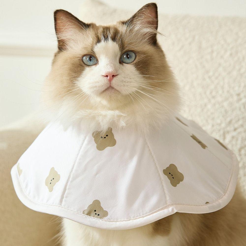 Soft Pet Elizabeth Circle Cartoon Cat Dog Grooming Cover Pet Protective Cover  Sterilization Care