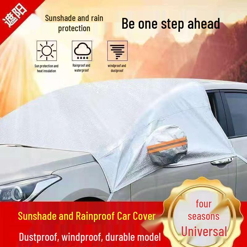 Osłona przeciwsłoneczna Gangnuo na przednią szybę samochodu – letnia ochrona przed słońcem i mrozem