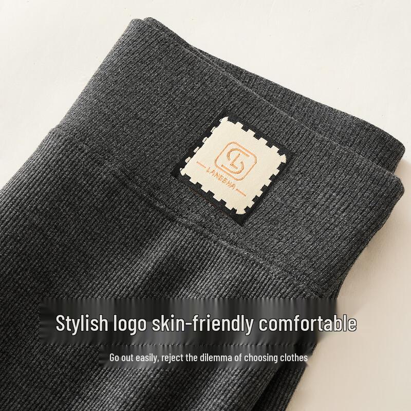 Langsha Women's Fleece-Lined High-Waist Thermal Leggings