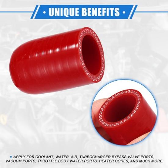 ONE Reinforce Silicone Coolant Cap Kit 087" ID Turbo Bypass Valve Cap Universal