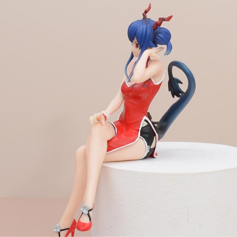 Arknights Chen In Cheongsam Rhodes Island Girl Figure Model Statue Collection Desktop Decoration Toy