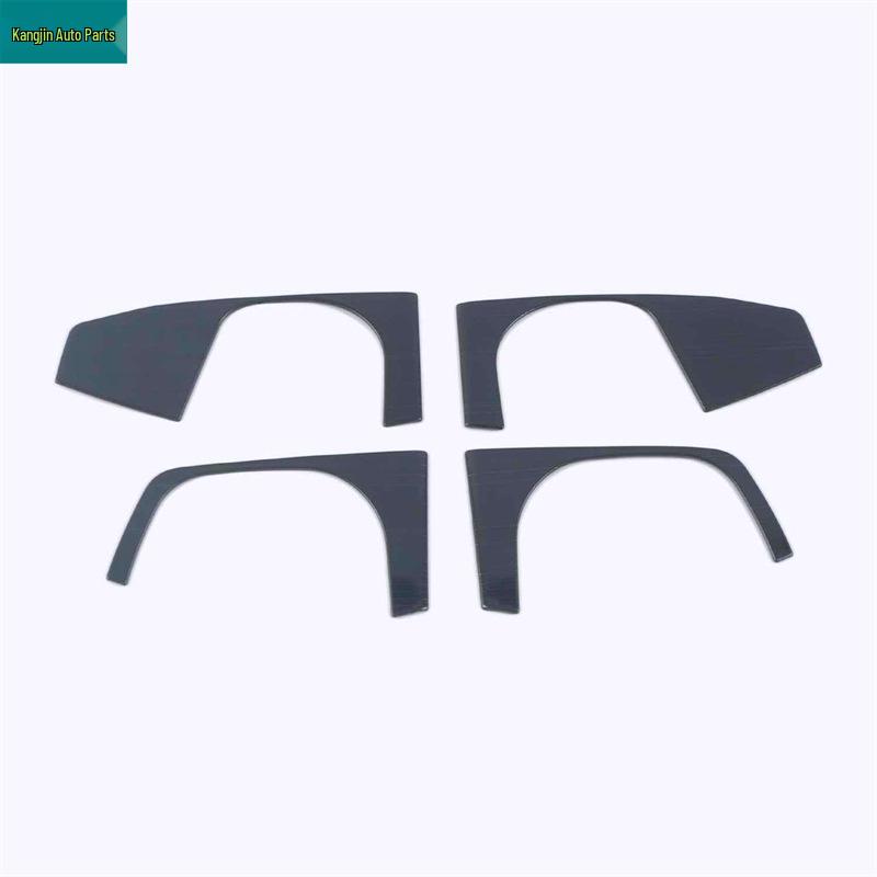 Black Titanium Brushed Interior for BMW 3 Series (G20): Window Lifter, Headlight Control, Pull Handle