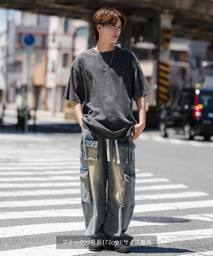 IMPROMES Casual SIDEWAYSTANCE Thunder No Way Pigment Short Sleeve T-Shirt, Men's, Red