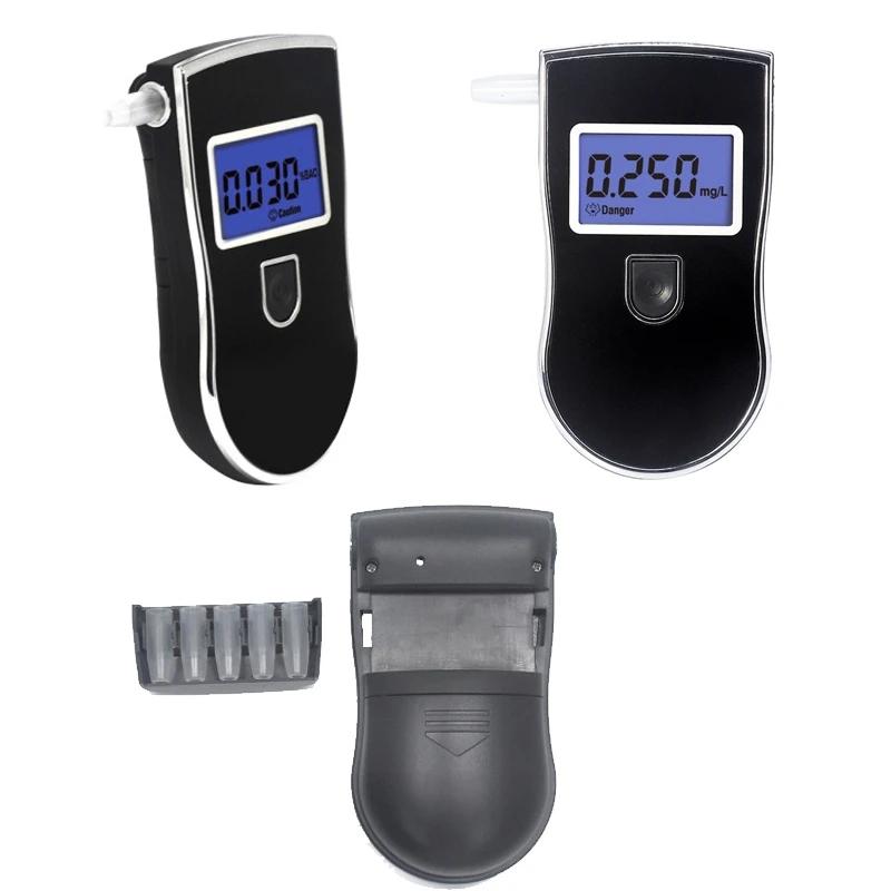 Digital Breath Alcohol Tester Car Breathalyzer Portable Police Alcohol Meter Wine Test