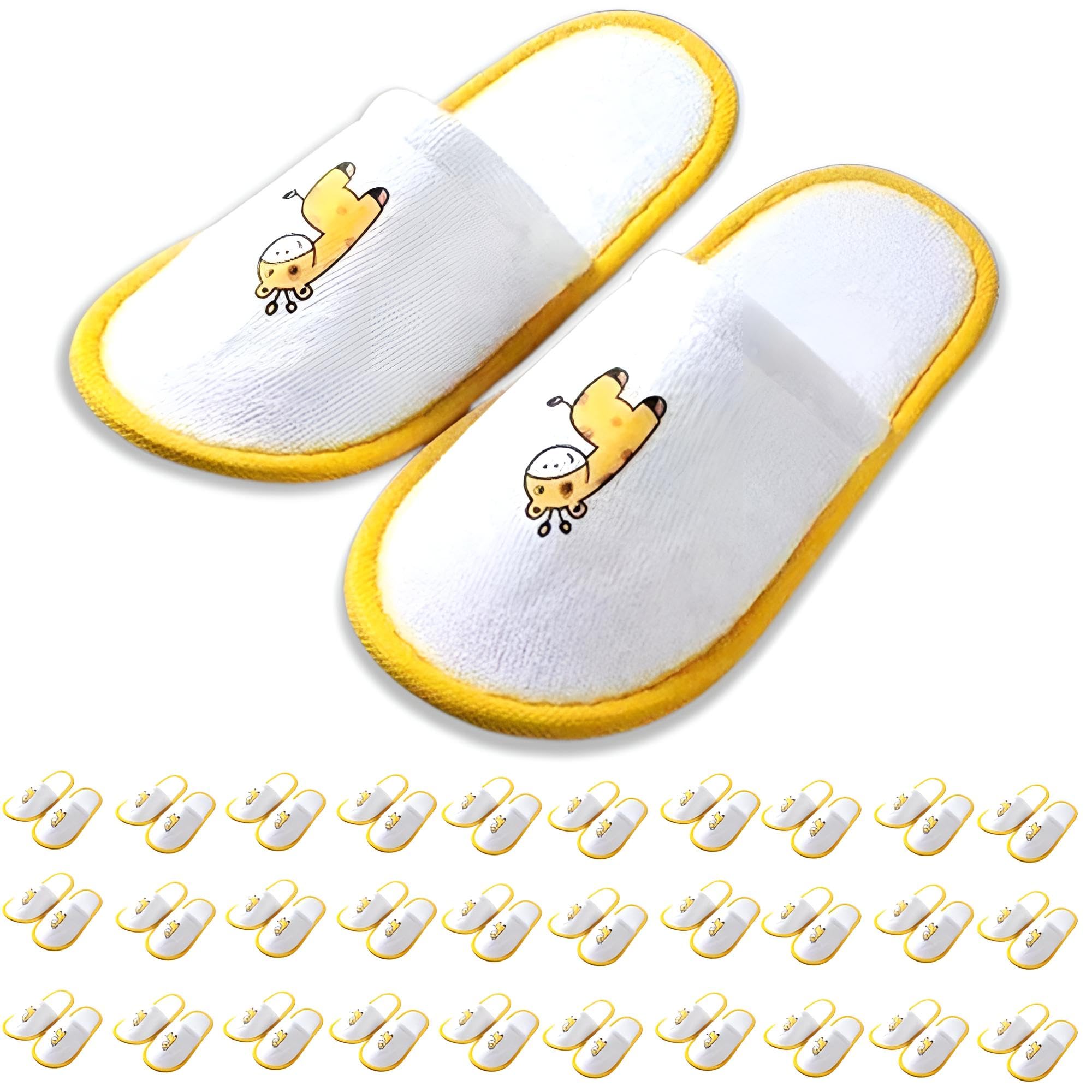 

Disposable slippers for set of 30 giraffe individually for children set of 30 [MIMIA] children, pairs, pattern, wrapped, (giraffe pattern pairs)