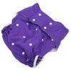 Adult Cloth Diapers Anti Lkage Reusable ket Nappy for Elderly Disabled Incontinence(Purple )