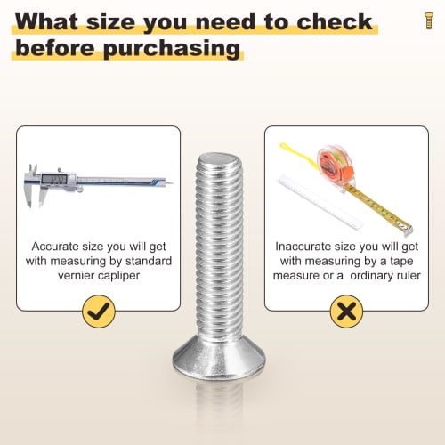 METALLIXITY M6 x 25 Round Head Machine Screws, Phillips Head, 304 Stainless Steel, 50 Pieces, for Appliance Repair, Woodworking, Industrial, and Autom