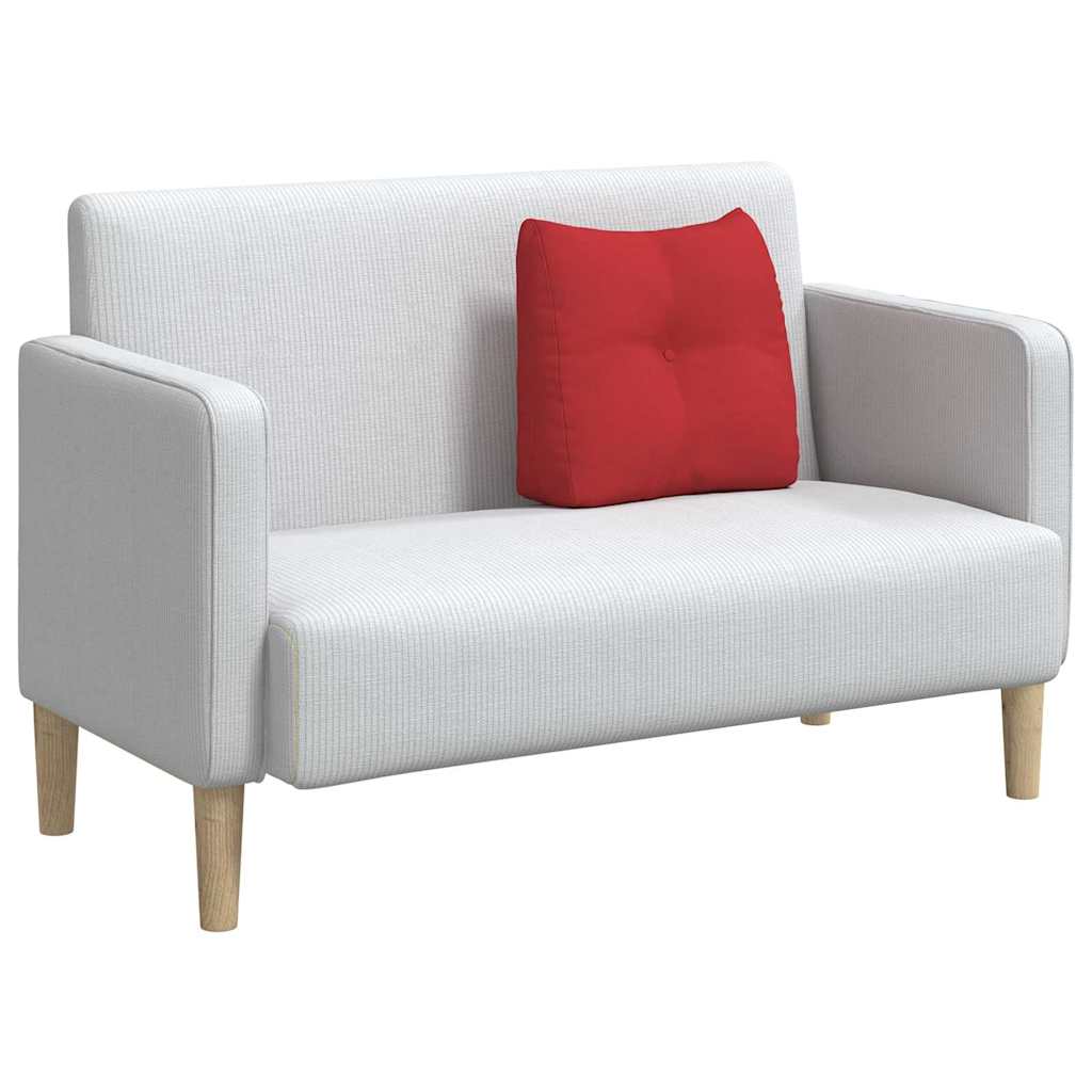 Back Cushion Red 45 x 24 x 50 cm Fabric
