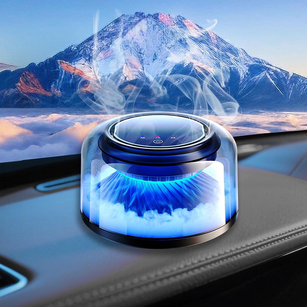 YiDianBuLiu Auto Lufterfrischer Wiederaufladbar Aroma 2025 Modell Synchronisierter Duft Automatisches Sprühen Beinhaltet eine Lieferung ätherischer natürlicher französischer sanfter japanischer