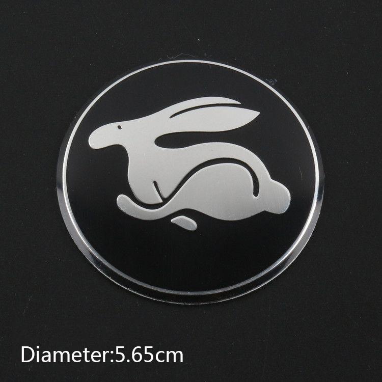 4pcs 56mm Car Wheel Center Hub Cap Stickers For Peugeot For VW GTI Polo Passat B6 B7 B8 Golf Jetta ID.3 Beetle CC MK7 MK8 Tiguan