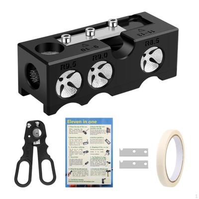Snooker Cue Tip Billiards Pool Tips Replacement Kit Practical ,Multifunctional Professional for