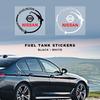 1Pcs Car Fuel Tank Cap 3D Stickers Vinyl Fashion Decoration Decals For Nissan Nismo Tiida Teana ALTIMA SYLPHY MURANO KICKS QASHQAI GTR