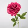 6pcs Real Touch Silk Fake Flowers Artificial Peonies Branch Hotel Decor White Flower Simulation Peony Festival Party Decoration