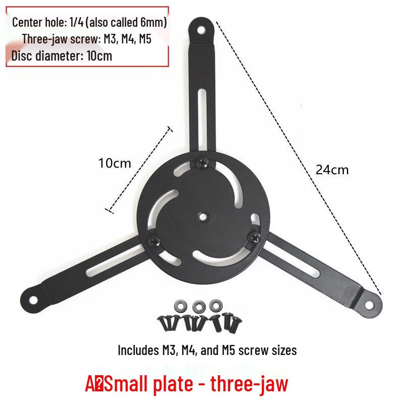 Four-Hole Projector Mount Adapter for Floor, Wall, or Ceiling - Compatible with BenQ Z4X, JMGO G1