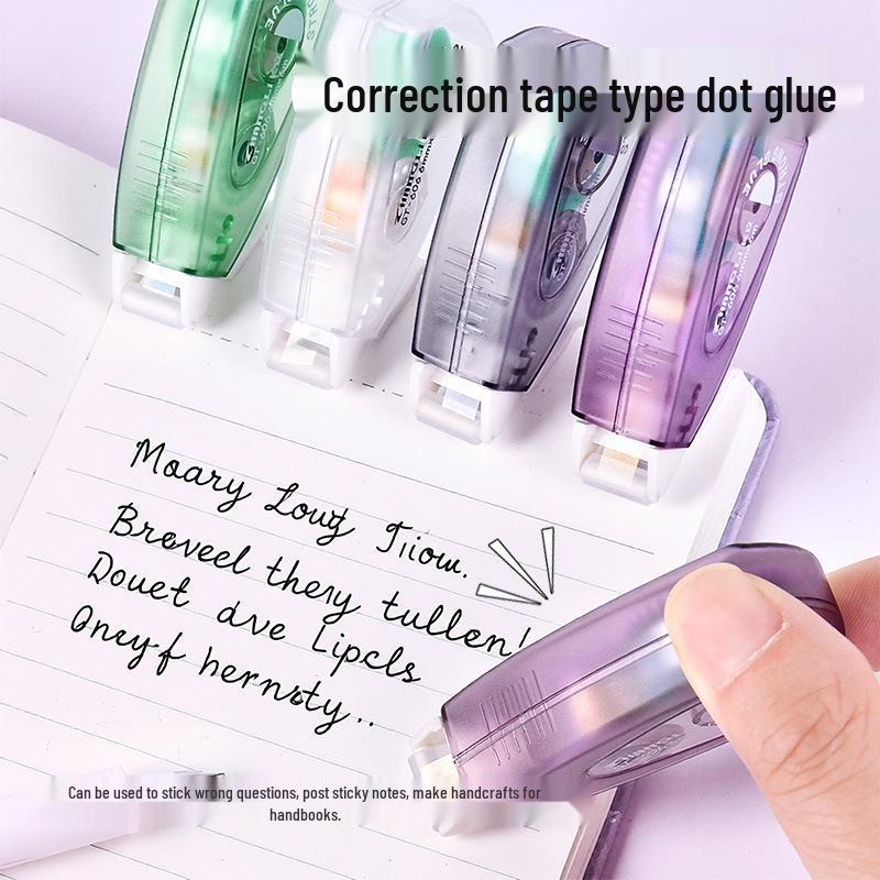 Changli Transparent Double-Sided Dot Adhesive Tape - Compact, Convenient, Large Capacity.