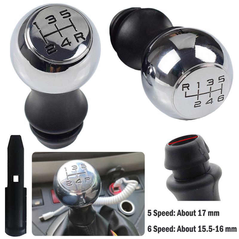 Gear Shift Knob Sports Lever 5 6 Speed For Peugeot 106 206 306 406 107 207 307 407 301 308 2008 3008 1007 Citroen C2 C3 C4