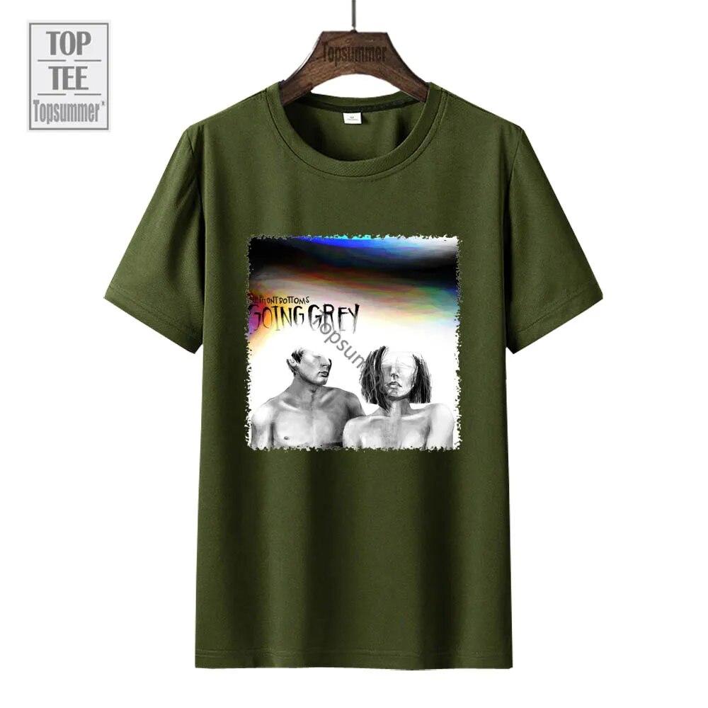 Футболка Going Grey Album Футболка с передним низом Tour Женская свободная уличная одежда Футболки с короткими рукавами Унисекс Одежда с графическим принтом 2XL