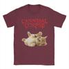 Cannibal Corpse Cat Popular T Shirts  100 Cotton Tshirt for Male Y2K Retro Wholesale Short Sleeve Top Tees