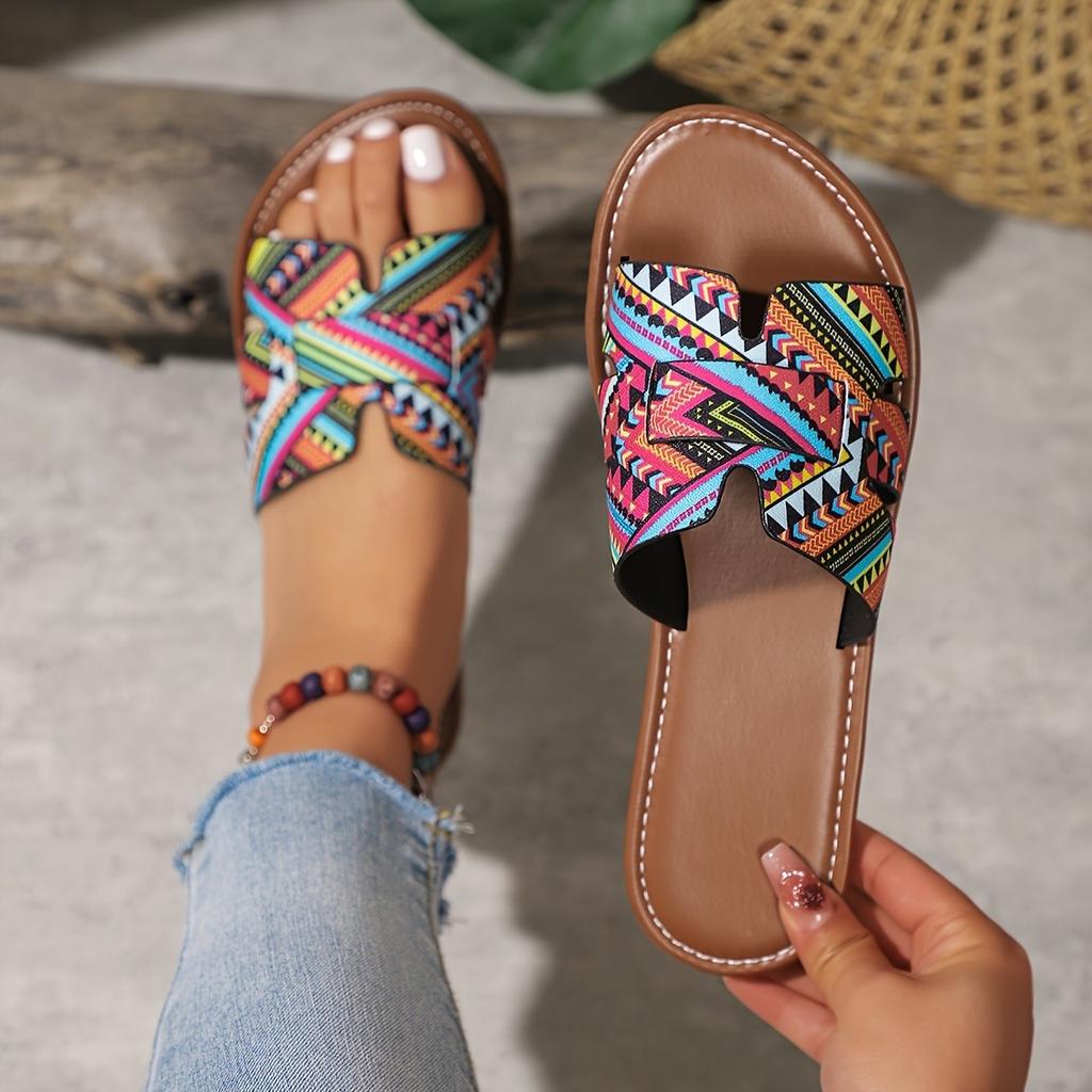 Fashion 2025 New Women Slippers Platform Outdoor Beach Cork Slippers Sequin Platform Shoes Women Fashion Summer Sandals Slides Women